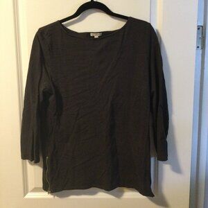 Dark Brown GAP top - Size Large